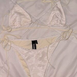 White TRIANGL bikini